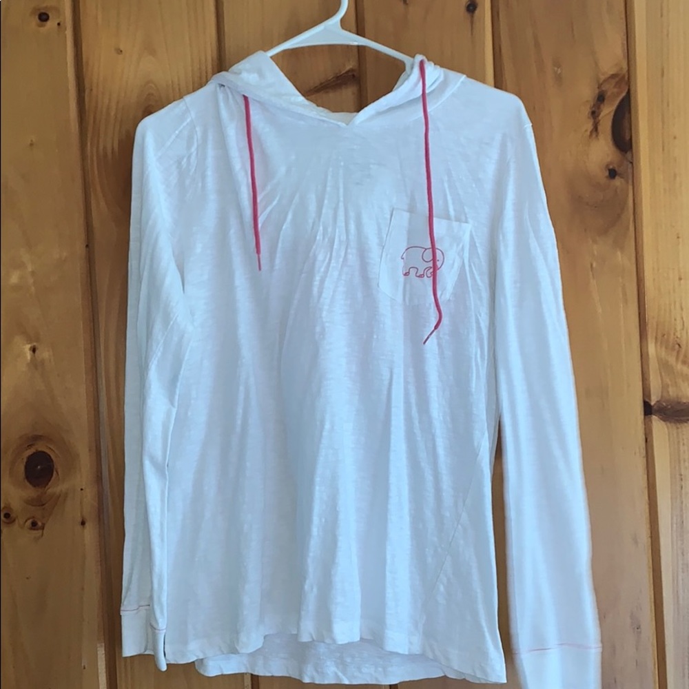 Ivory Ella White Long Sleeve (Hooded)